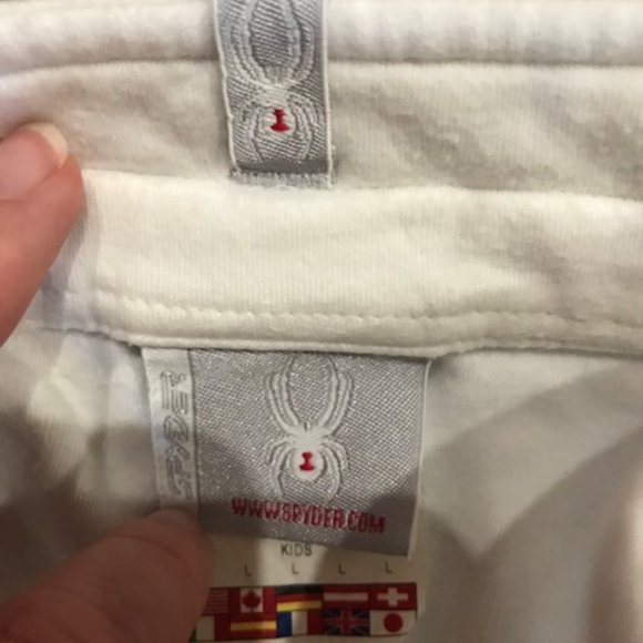 Spyder Thermal Pullover with Zipper Mock Turtleneck - Picture 5 of 8